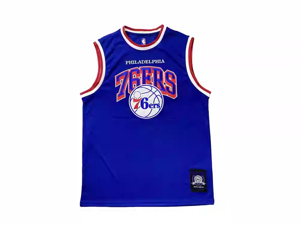 Buck Up Philadelphia 76ers Navy Jersey Violet 1132502