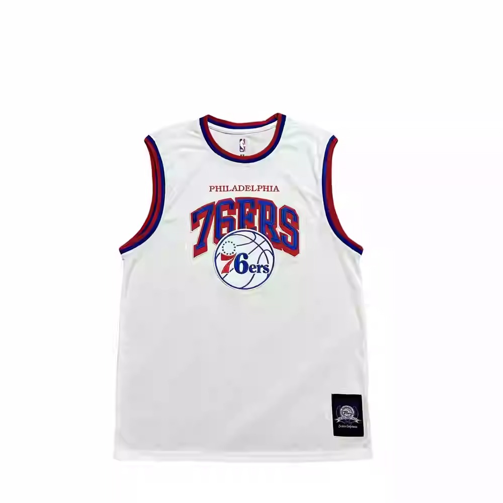 Buck Up Philadelphia 76ers White Jersey Green 1132517