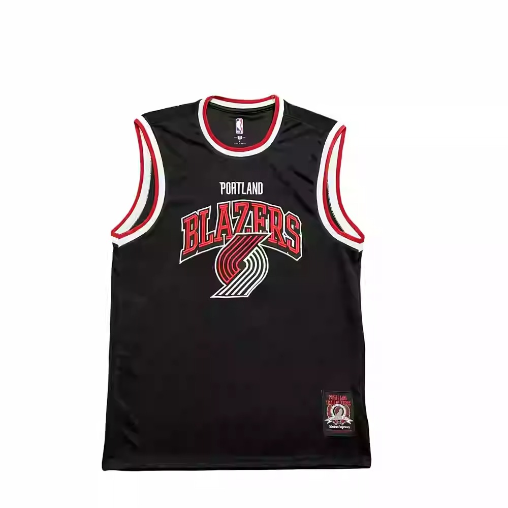 Buck Up Portland Trail Blazers Black Jersey 1141056