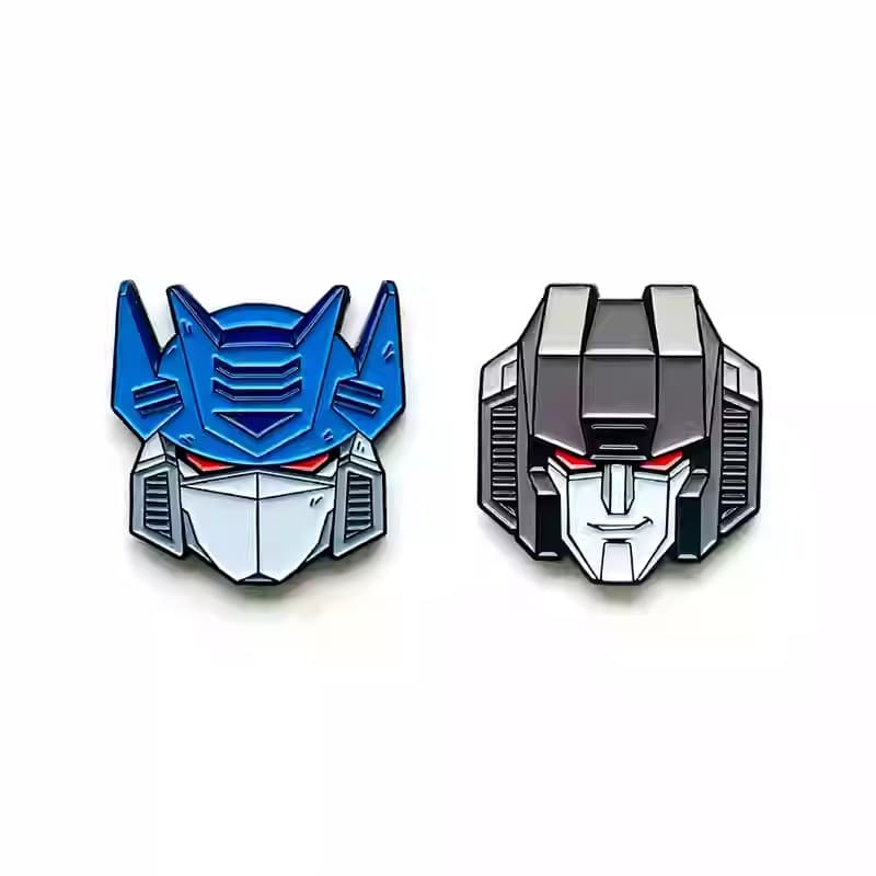 Magoo Design Icon Set Transformers Gray Blue Pin Grey/Blue 1089993