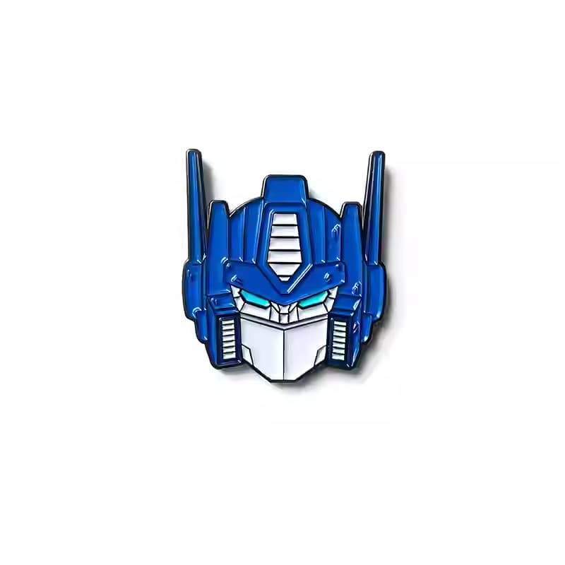 Magoo Design Transformers Blue Optimus Prime Badge Grey/Blue 1089989