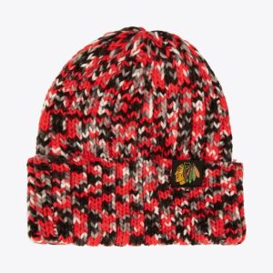 Mitchell & Ness Black Chicago Blackhawks GMA Cuffed Knit Hat Black 1089749