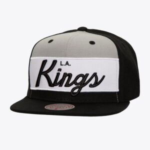 Baseball Cap Mitchell & Ness Black Los Angeles Kings Retro Sport Vintage Snapback Hat Black 1163530