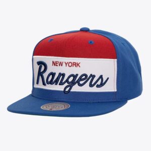 Baseball Cap Mitchell & Ness Blue New York Rangers Retro Sport Vintage Snapback Hat Blue 1185162