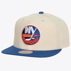 Mitchell & Ness Cream New York Islanders Vintage Snapback Hat Cream 1185129