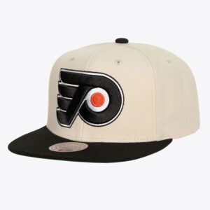 Mitchell & Ness Cream Philadelphia Flyers Vintage Snapback Hat Cream 1193238