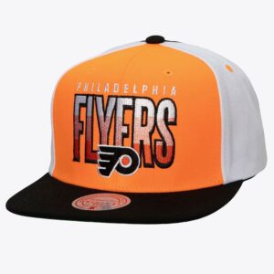 Mitchell & Ness Orange Philadelphia Flyers Billboard 2 Snapback Hat Orange 1193234