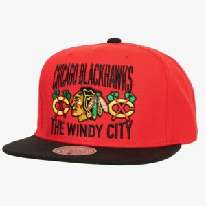 Mitchell & Ness Red Chicago Blackhawks City Love Snapback Hat Red 1089834