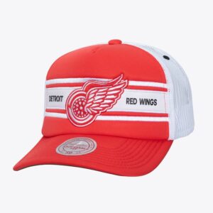 Mitchell & Ness Red Detroit Red Wings Sideline Trucker Snapback Hat Red 1112228