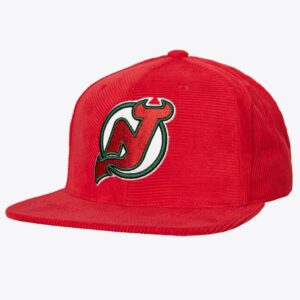 Mitchell & Ness Red New Jersey Devils All Directions Vintage Snapback Hat Red 1170305