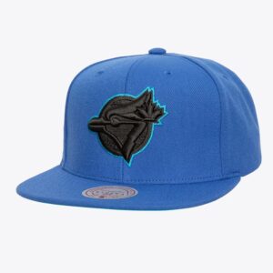 Mitchell & Ness Royal Toronto Blue Jays Cooperstown Collection Logo Eclipse OG Snapback Hat Blue 775546