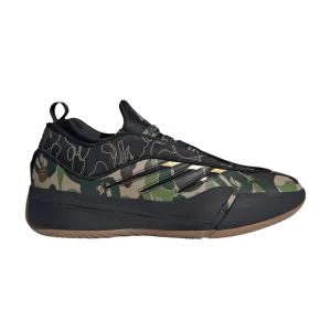 adidas BAPE x Dame 9 'Black Green' Sneakers Black color/Black color/Black color JH6358