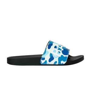 BAPE ABC Camo Slide 'Blue Text' Sneakers Blue 1J30191010 BLU