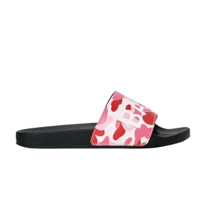 BAPE ABC Camo Slide 'Pink Text' Sneakers Pink 1J30191010 PNK