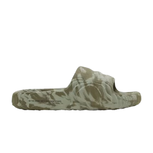 adidas Adilette 22 'Olive Strata Camo' Sneakers Olive Strata/Silver Green/Black HP6517