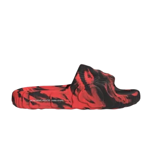 adidas Adilette 22 Slides 'Bright Red Black' Black color/Black color/Bright red ID7808