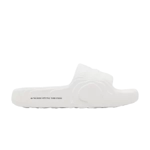 adidas Adilette 22 Slides 'Crystal White' Crystal white/Crystal white/Black color HQ4672