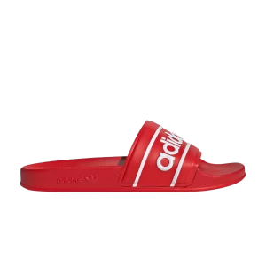 adidas Adilette Slide 'Red White' Sneakers Red/Red/White Cloud ID5796