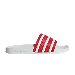 adidas Adilette Slides 'Better Scarlet White' Better scarlet/White cloud/White cloud IG9286