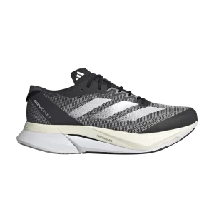 adidas Adizero Boston 12 Wide 'Black Carbon' Black/Cloud White/Carbon H03613