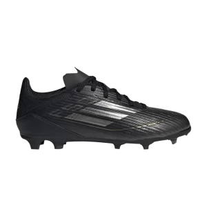 adidas Adizero F50 League MG K 'Dark Spark Pack' Black/Metallic Iron/Metallic Gold IF1364