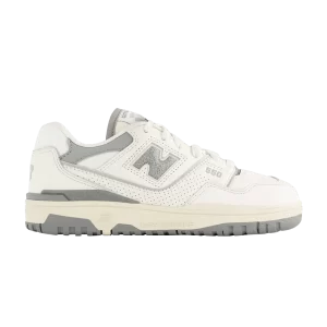 New Balance Aimé Leon Dore x 550 Little Kid 'Silver' Sneakers Silver/White PSB550AL