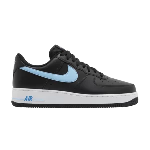 Nike Air Force 1 '07 'Black University Blue' Black/University Blue HF3839 001