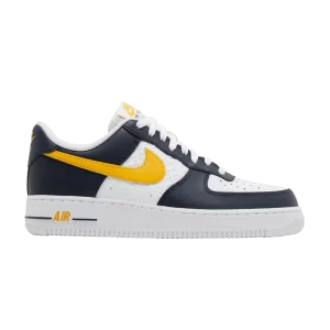 Nike Air Force 1 '07 'Embossed Hoops – Dark Obsidian 'Dark Obsidian/White/University Gold FJ4209 400