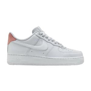 Nike Air Force 1 '07 'Platinum Stardust Red' Pure Platinum/Pure Platinum/Stardust Red HF0729 001