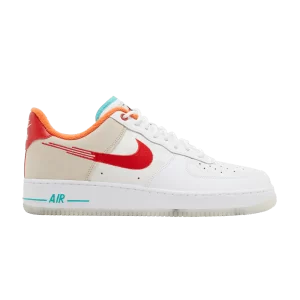 Nike Air Force 1 '07 Premium 'Leap High' Summit White/White/Washed Til/University Red FD4205 161