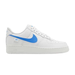 Nike Air Force 1 '07 'Blue Label - White Photo Blue' Summit White/Safety Orange/Photo Blue FN7804 100