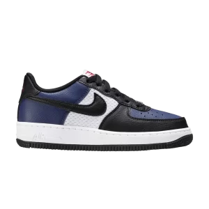 Nike Air Force 1 GS 'Midnight Navy Black Mesh' Midnight Navy/White/Varsity Red/Black HJ9201 400