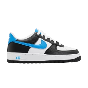 Nike Air Force 1 Low GS 'Black Light Photo Blue' Black/White/Light Photo Blue FN8008 001