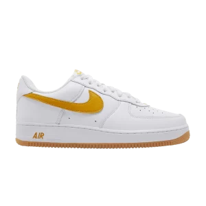 Nike Air Force 1 Low 'Color of the Month – White University Gold 'White/University Gold/Bubble Gum Yellow FD7039 100