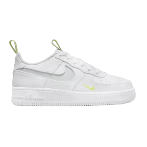 Nike Air Force 1 LV8 GS 'White Volt' White/Volt/Light Silver HF0095 100