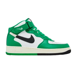 Nike Air Force 1 Mid '07 LV8 'Split - Stadium Green' Summit White/Black/Stadium Green/Coconut Milk DZ2554 100