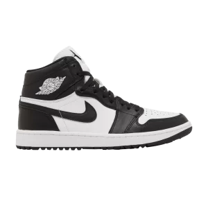 Air Jordan 1 High Golf 'Panda' Sneakers White/Black DQ0660 101