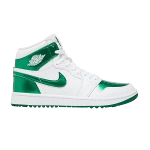 Air Jordan 1 High Golf 'Pine Green' White/Pine green DQ0660 130