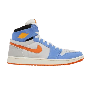 Air Jordan 1 High Zoom Comfort 2 'Royal Pulse Alpha Orange' Sail/Alpha Orange/Royal Pulse/Light Silver/Yellow Ocher/Black DV1307 184