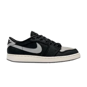 Air Jordan 1 KO Low 'Shadow' Black/Sail/Medium Gray DX4981 002