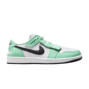 Air Jordan 1 Low FlyEase 'Green Glow' White/Green Glow/Black DM1206 131