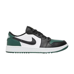 Air Jordan 1 Low Golf 'Noble Green' White/Black/Noble Green DD9315 107