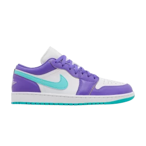 Air Jordan 1 Low 'Hornets' Psychic Violet/Hypernephritis/White/Cone HJ9013 550