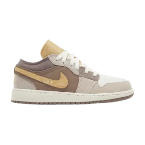 Air Jordan 1 Low SE Craft GS 'Inside Out - Taupe Haze' Taupe Haze/Mint Foam/Sky Gold/Fossil Stone/Sail DZ4465 200