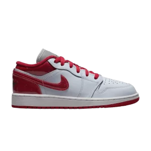 Air Jordan 1 Low SE GS 'Gatorade Pack - Red' Football Grey/Pine Green/White/Varsity Red FQ1935 018