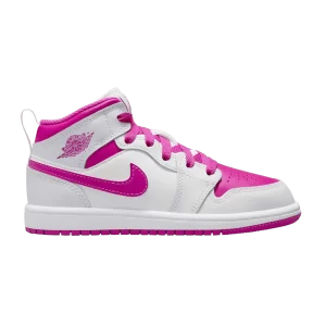 Air Jordan 1 Mid PS 'Fire Pink' Whisper of iris/White/Fire pink FD8781 500