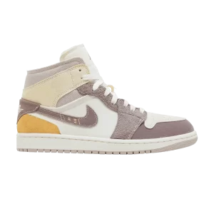 Air Jordan 1 Mid SE Craft 'Inside Out - Taupe Haze' Sail/Taupe Haze/Fossil Stone/Sky Gold/Muslin DM9652 102