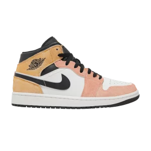 Air Jordan 1 Mid SE 'Flight Club' Magic Amber/Sundial/White/Black DX4332 800