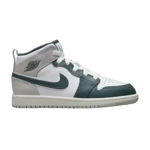 Air Jordan 1 Mid SE PS 'Oxidized Green' White/Sail/Neutral gray/Oxidized green FQ8087 103