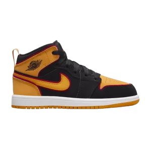 Air Jordan 1 Mid SE PS 'Vivid Orange' Black/Bright Orange/Cardinal Red/White FJ4925 008